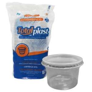 Kit Pote 140ml Red C/ Tp Pct 24UN Kp140